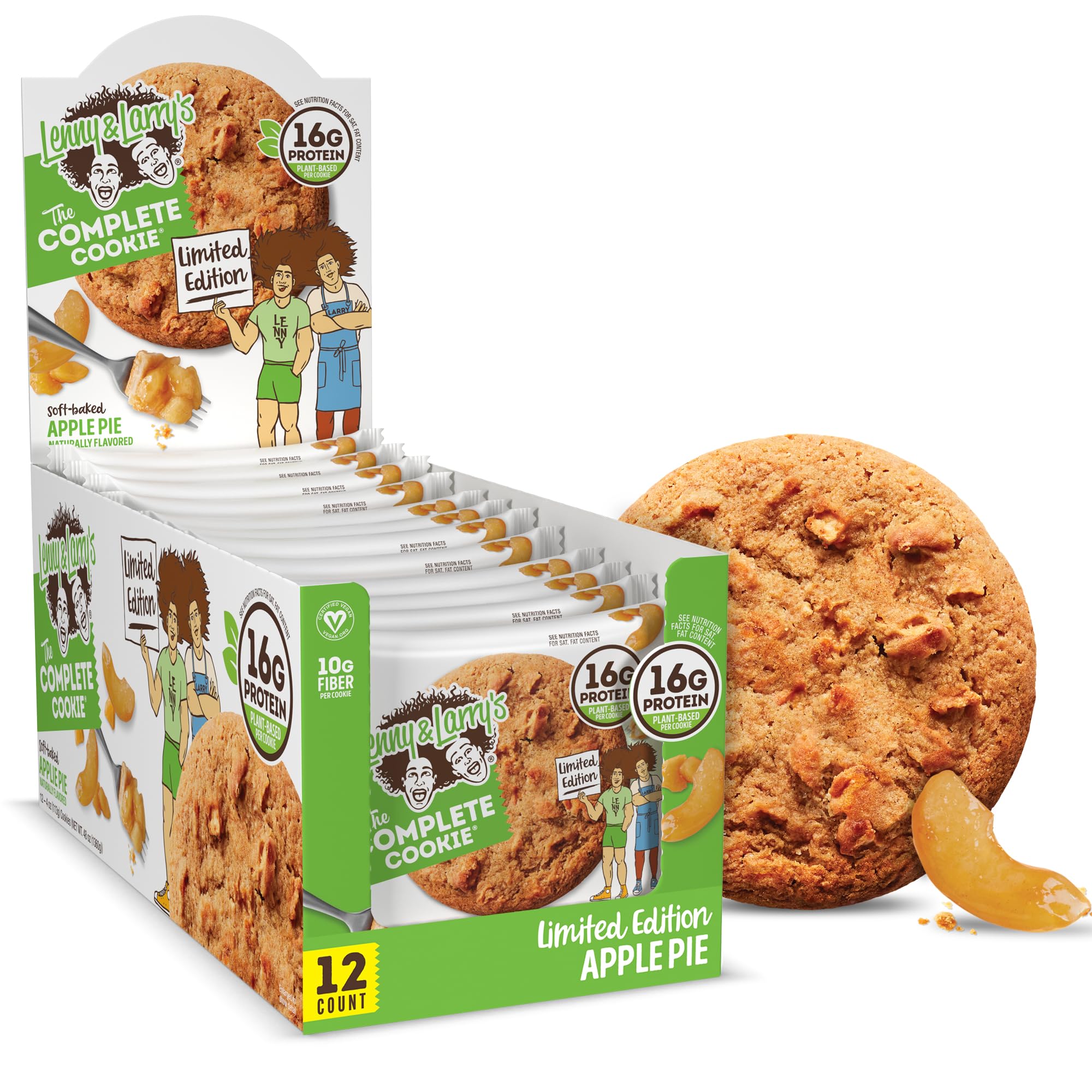 Amazon.com: Lenny & Larry's Protein Cookie, [Apple Pie], Chewy